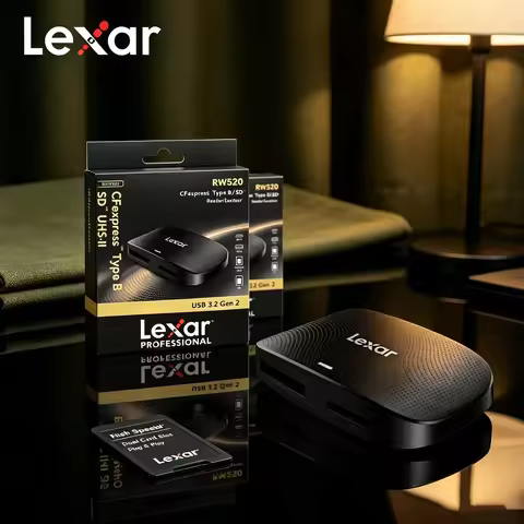 Lexar Professional 100% Original CFexpress Type B / SD Card Reader RW520 USB 3.2 Gen 2 High Speed Me
