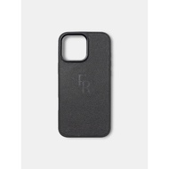 [No Box] FRANK Magnetic Phone Case Epsom Black Leather Phone Case