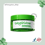 GLAD2GLOW G2G Centella + Salicylic Acid Exfoliating Acne Pads (30 Pads)