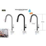 Nobel Stainless Steel Kitchen Sink Faucet/Kitchen Sink Cool Tap/Black Kitchen Tap