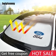 Huiyisunny   Car Window Sunshade Windshield Cover Car Accessories For Ford Ranger Fiesta Focus Mustang Raptor