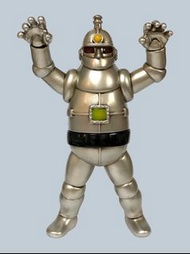 Siccaluna 工房 - TETSUJIN 鐵人28號 銀色限定版 23cm Sofvi Sofubi 搪膠 / Bandai Bearmodel Bullmark M1號 号 Marusan M