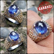 CINCIN BATU NATURAL BLUE SAPPHIRE ROYAL BLUE COLOR