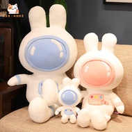 Creative Space Rabbit Plush Toy Astronaut Little White Rabbit Doll Doll Big Doll Pillow Children's Gift Mother's Day Small Gift Anniversary Gift Pillow Doll Doll Doll Children's Day Gift Cushion
