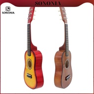 [SONONIA] 23inch 6 String Acoustic Guitar With Pick Strings For Kids Eductional Toys