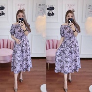 Korean Dress | Dress | Korean look | Vintage vintage vintage | Sabrina dress | Motif motif motif | F