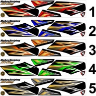 Striping Rx King - Stiker Variasi List Motor Rx King Racing Airbrush