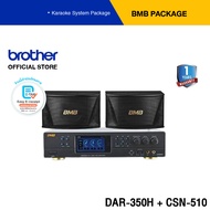 BMB เซ็ต CSN-510+DAR-350H แอมป์คาราโอเกะระบบ A/V 2 x 350 วัตต์ และ Karaoke Speaker ลำโพงแบบ 2 ทาง (แ