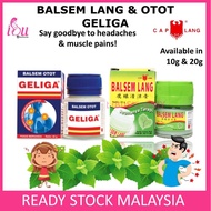 Cap Lang Balsem Cap Lang Balsem Otot Geliga 10g 20g Gosok Eagle Balm Aromatheraphy Body Massage Miny