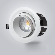 LED Downlight Zoom Angle Adjustable 154560 Degrees Recessed 5W 10W 12W 20W 30W Dimmable COB LED Ceiling Spot Light AC90-265V