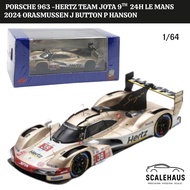 Sparky 1/64 Porsche 963 Hertz Team Jota 9Th 24H Le Mans 2024 Orasmussen J Button P Hanson