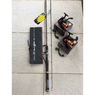 Bawal Fish Tornado Fishing Rod Set And Daido Xander Reel