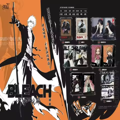 KAYOU Official Genuine Thousand-Year Blood War Arc BLEACH Guardian Collection Cards Poem of Destiny 