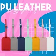 PU Leather Luggage Tag Soft PU Leather