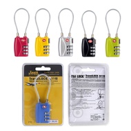 Tsa Customs Lock TSA Certification Combination Padlock For Zipper Bag Lockset Travel Luggage Suitcase Code Changeable Metal J38