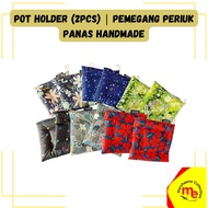 Pot holder 2pcs handmade hot Pot holder/
