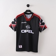 97-98 AA Second Away Special Edition Black Retro Short Sleeve Soccer Jersey S-XXL