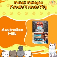 Paket Petopia Foodie 70 gr Camilan Anjing - Mix Dog Treat Snack Anjing Doggy Bites Cemilan Anjing Pe
