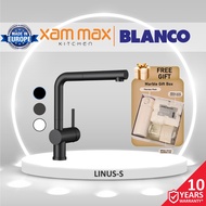 Blanco - Linus-S Kitchen Sink Hot &amp; Cold Water Mixer Tap Smart Control / Anthracite &amp; Black Matt