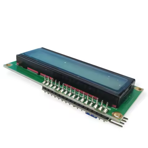 1pcsLCD1602 IIC/I2C LCD Display Module 16x2 Character Screen 5V Blue/Yellow-Green Backlight Compatib