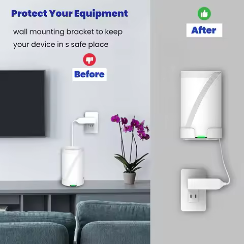 Y16A Router Wall Mount Bracket Suitable for TP Link Deco BE63/BE65/BE10000 Mesh Wifi7 Router Saving