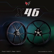 Masviral Sport Rim Y15/Y16/LC X46 Black Colour Size 1.6/1.6