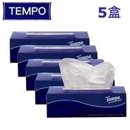 Tempo - Ⓣ盒 · Tempo 盒裝紙巾 (5盒) 天然無味 Tempo紙巾 ~4897024513021~