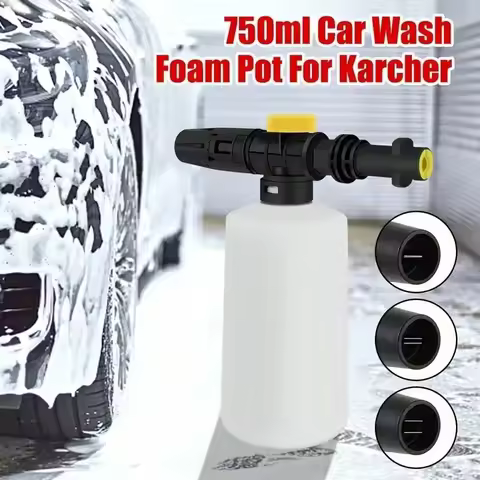 700ML Adjustable Snow Foam Cannon Lance Fit Karcher K2-K7 Pressure Washer