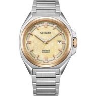 Citizen Mens NB6059-57P ( Watch Series 8 Mechanical 831 Mechanical) Round Watch Analog Auto-Wind(man