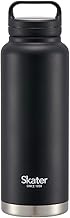 Skater (Skater) Water Bottle, 1200ml (1.2L), 1.2 Liters, Handle, Large Capacity, Hot and Cold Retent