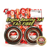 FAG FIBRE FIBER Racing Engine Bearing SET ORIGINAL Y125Z RXZ Y15ZR  LC135 FZ150