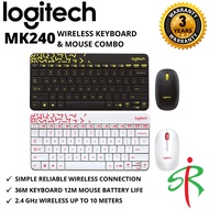 Logitech Wireless Keyboard + Mouse Combo MK240