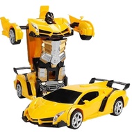 Deformation remote control car kids boy remote control deformation car King Kong racing car remote c