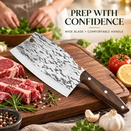 Stainless Steel Utility Kitchen Knife Cleaver Pisau