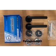LEVER HANDLE DEKSON LHTR 0019 BLACK MATT HANDLE PINTU DEKKSON HITAM - DEKORASI CANTIK