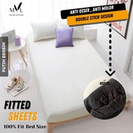 Sprei Set 140x200 Putih Microtex Disperse