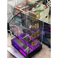 Lightstick Acrylic box with logo + RGB Light base