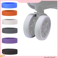 HOT Luggage Wheel Covers Noise Reducing Luggage Wheels 8pcs Colorful Silicone Luggage Wheel Protectors Reduce Noise Prevent Scratches Shock Absorption Travel for Ultimate