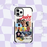 JUICE WRLD LEGEND IMD Bumper Clear Case Neon Casing iP 16 PRO MAX 15 PLUS 14 13 PRO MAX 12 11 XS MAX