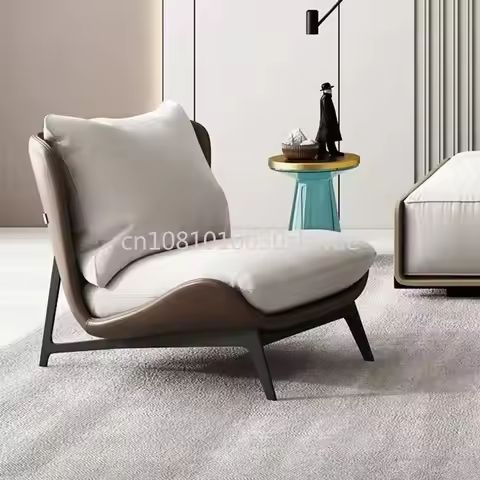 Balcony Leisure Chair Simple Single Sofa Living Room Leisure Lounge Chair Lazy Sofa Chair Living Lei