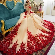 1611005 Gaun Pengantin Hq Kw1 Wedding Gown Wedding Dress