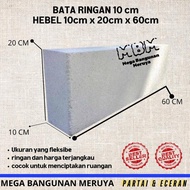 READY Hebel Bata Ringan 1 kubik isi 83 pcs 10 x 20 x 60 cm