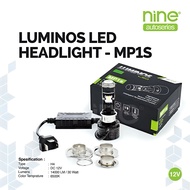 Luminos LED MOTOR Mp1s AC and DC Current H6 H4 H7 30Watt 12volt
