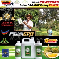 ♚Best Seller ✅  POWERGRO Baja Foliar 100 Organik DURIAN + RACUN ORGANIK✺