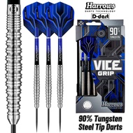 HARROWS STEEL TIP DARTS - 21G VICE 90% TUNGSTEN STEEL TIP DART