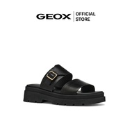 GEOX รองเท้าแตะผู้หญิง รุ่น D ADACTER S - BLACK SS25 (D55YVAC9999F_S5BKXX)