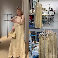 Vintage Ribbon Edge Distressed Oriental V Collar Fur Color Texture Camisole Linen Meaning Sleeveless