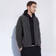 Japan 2024 UNIQLO Official Website 199 Mens And Womens Fleece Zipper Jacket Long Sleeve Jacket Fleec