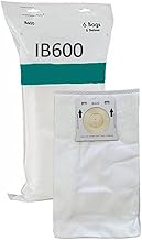 6 IB600 Replacement HEPA Bags Compatible with Kenmore Intuition Upright Pet Friendly Lift-Away Carpe