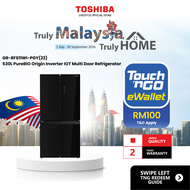 Toshiba GR-RF611WI-PGY(22) 530L Multi-Door Refrigerator/Peti Sejuk/ 冰箱